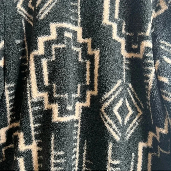 Susan Graver Weekend Printed Polar Fleece Bomber Jacket. Size Extra Large. - Picture 10 of 13